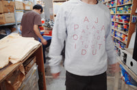 Circle Raglan Sweat Shirts